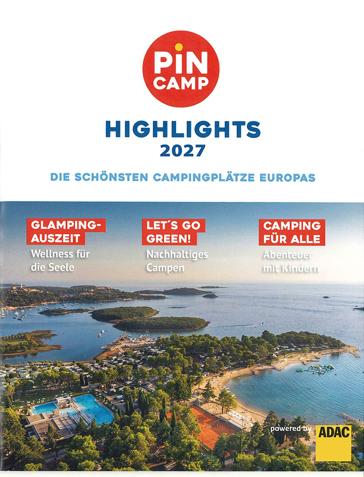 ADAC Campingführer PiNCAMP Highlights