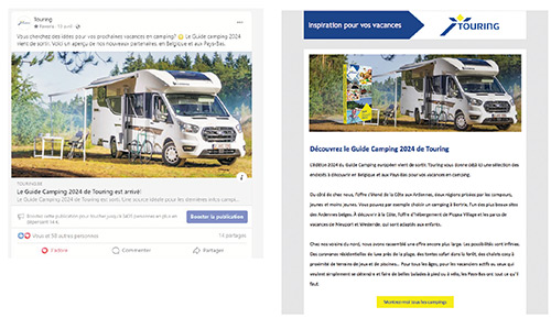 Touring  Camping en Ligne